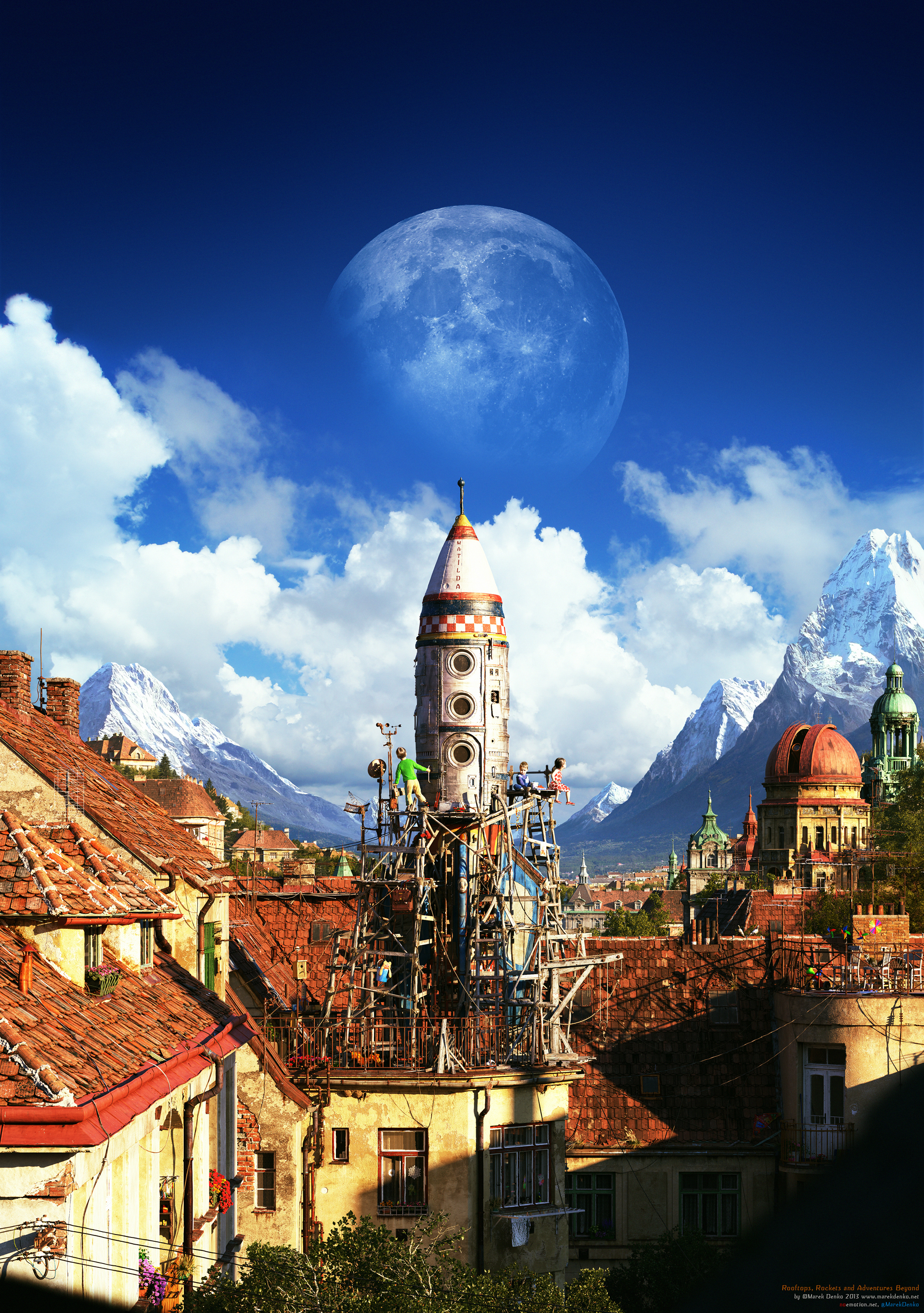 ​Marek Denko - pragmatic family guy, an artist picturing nostalgia, and mature CG professional 3